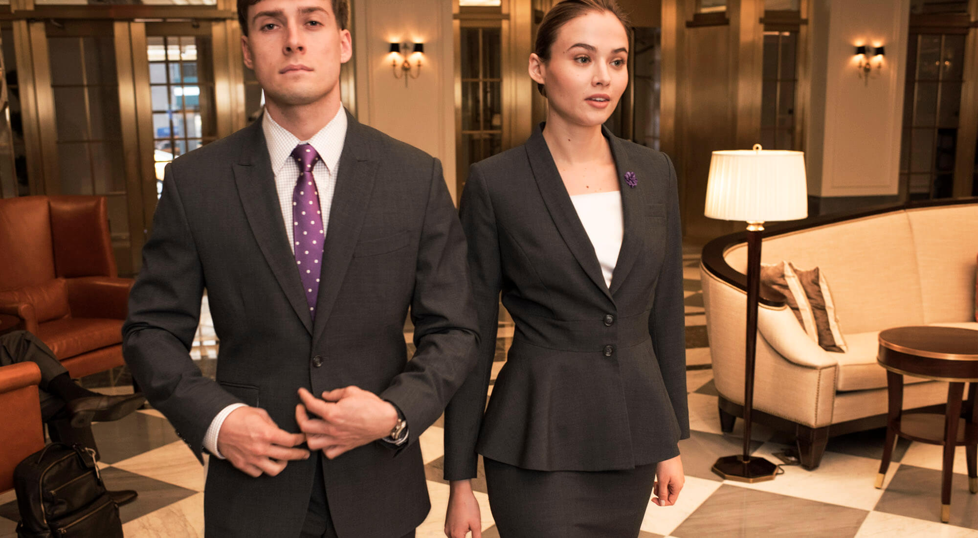 Professional Front Desk Uniforms & Concierge Apparel