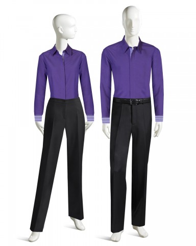 white casino uniform garment company