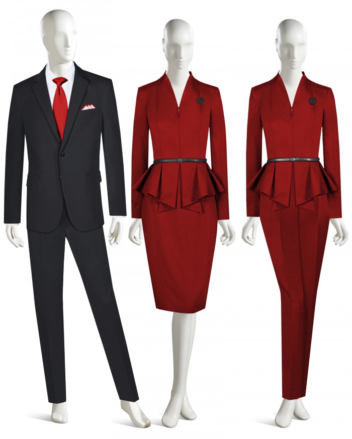 Amazon.com: Formal Uniform Style Women's Business Workwear Set with Dress  and Jacket Coat Office Workwear 10 S: Clothing, Shoes & Jewelry